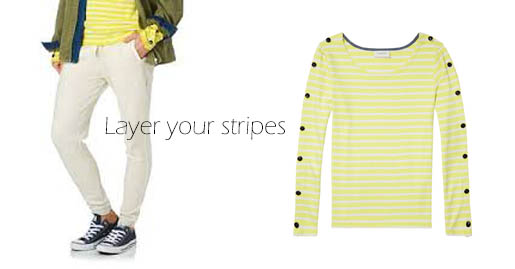 yellow strips