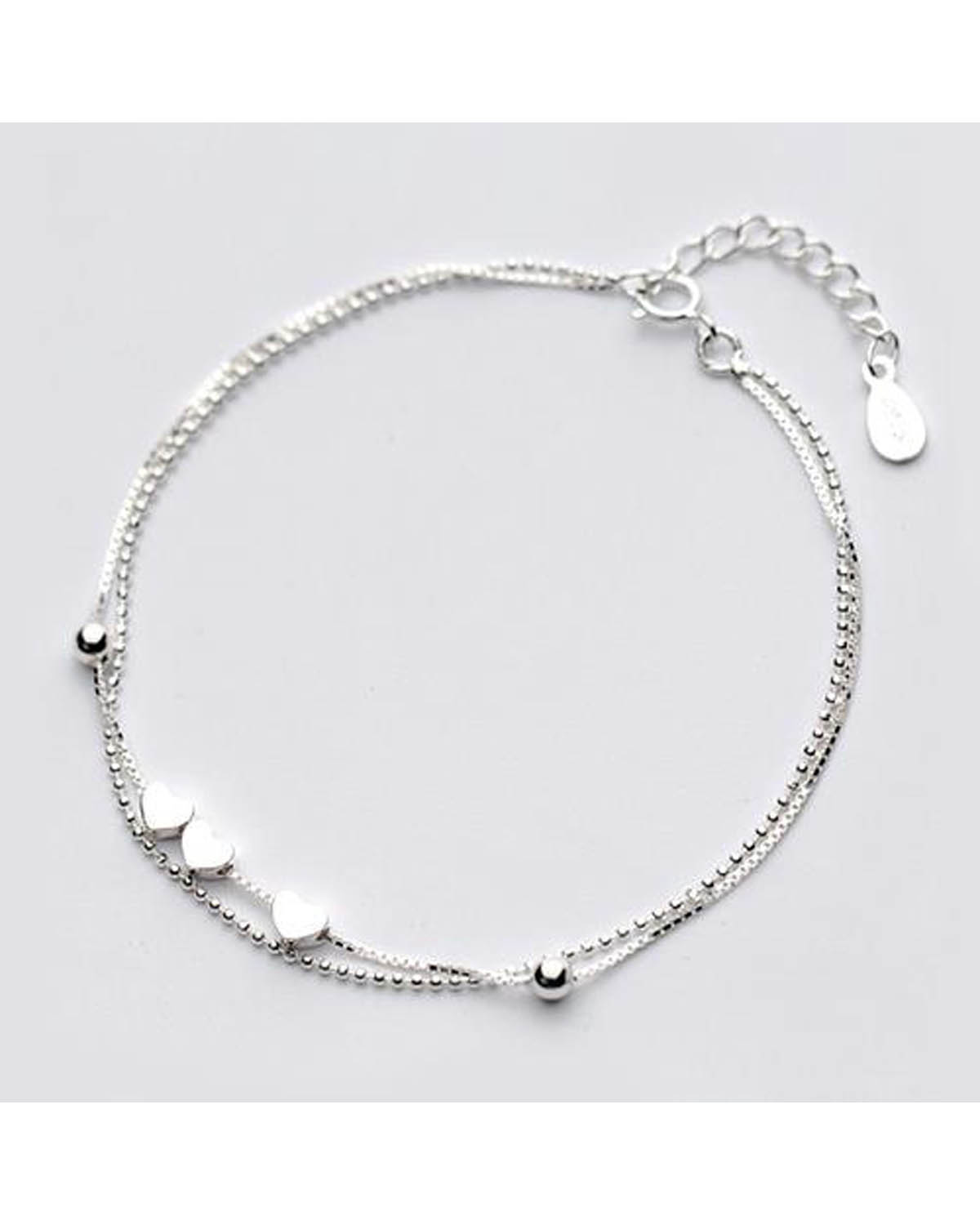 Pandora Icons Sparkling Entwined Hearts Bracelet Gift Set B801506-2